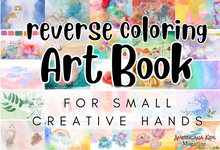 Load image into Gallery viewer, Reverse Coloring Art Book