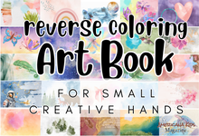 Load image into Gallery viewer, Reverse Coloring Art Book